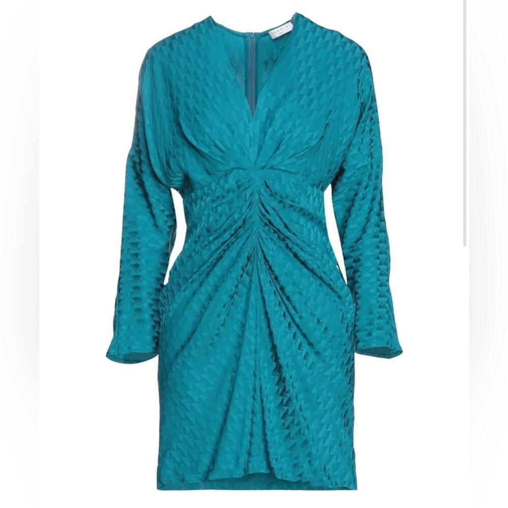 Sandro Aney Satin Jacquard Dress Size:40/US:8